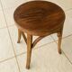 Curved Wood Stool Vintage, Baumann, Circa 1950s/1960s