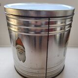 Boîte en fer blanc noël vintage