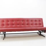 Couch folding red vintage 1970 s