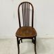 Suite de six chaises en bois courbé XX siècle