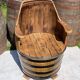 Fauteuil whisky barrel avec spinner
