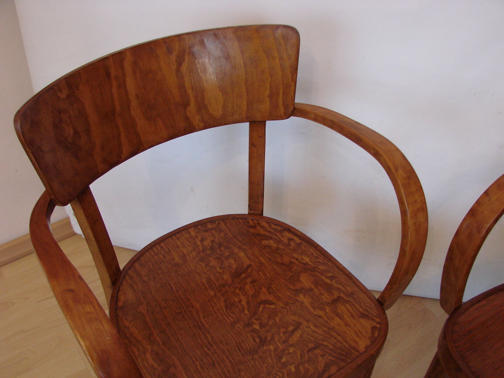 Pair of armchairs, 1940s