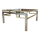 Small square coffee table by Guy Lefèvre for Maison Jansen circa 1970