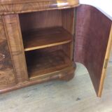 Art deco bookcase display cabinet by Jindrich Halabala