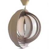 Lampe Pentant « Moon » originales de Verner Panton des années 1960