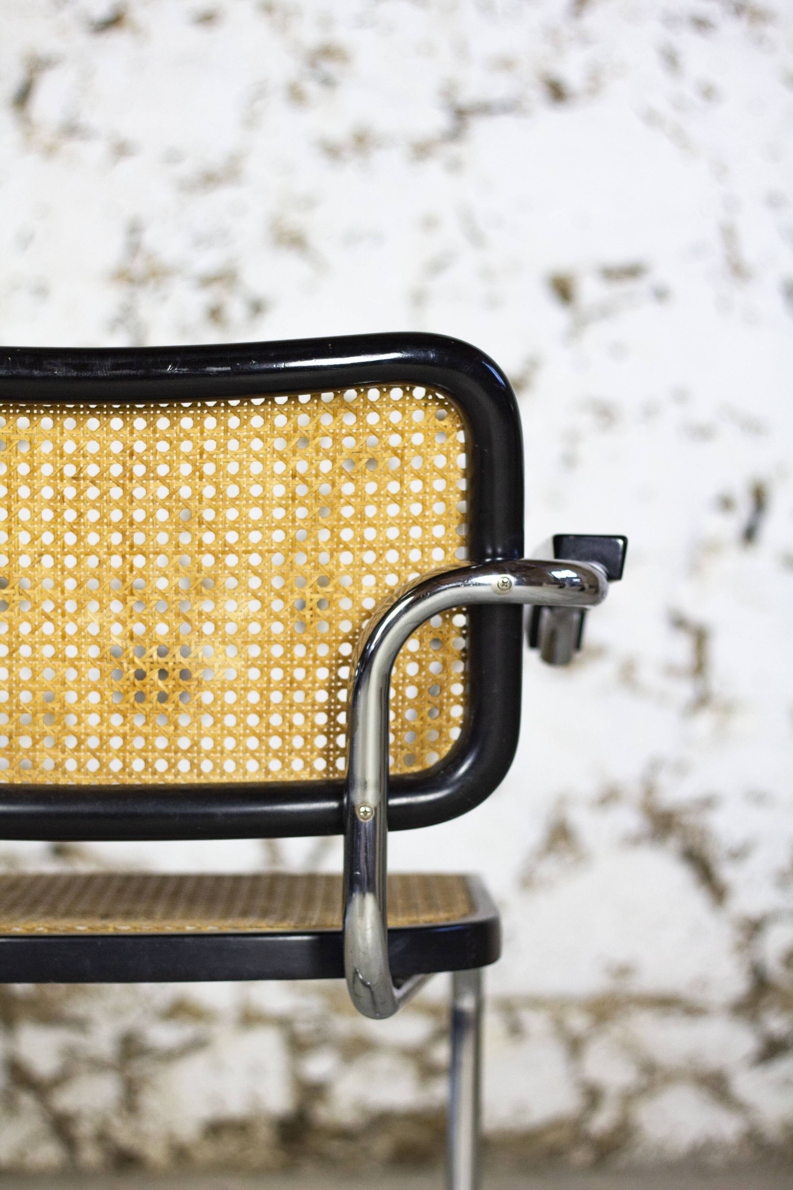 Cesca b64 armchair Marcel Breuer