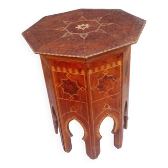 Moorish pedestal table