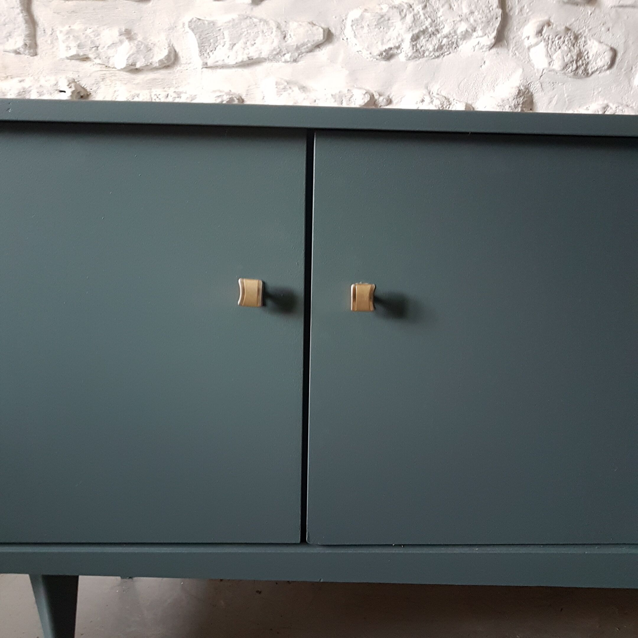 Vintage duck blue sideboard