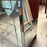 Art deco mirrored chest of drawers