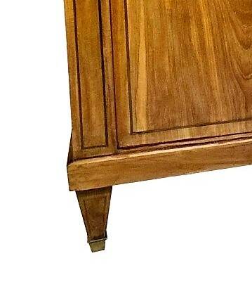 Directoire style enfilade in mahogany nineteenth century
