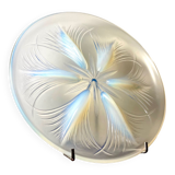 Verlys opalescent /opaline decorative tray (d.32.3cm)
