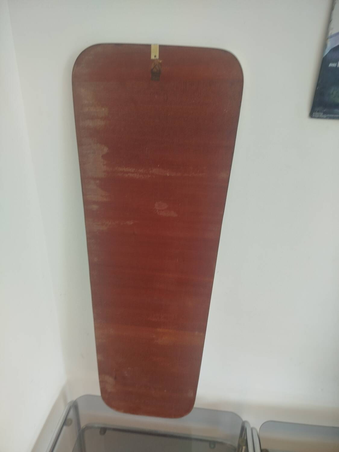 Large vintage rearview mirror from the 50s/60s