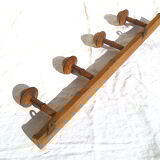 Old wooden coat holder