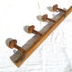 Old wooden coat holder