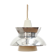 Scandinavian suspension Doo-Wop or "Navy Pendant"