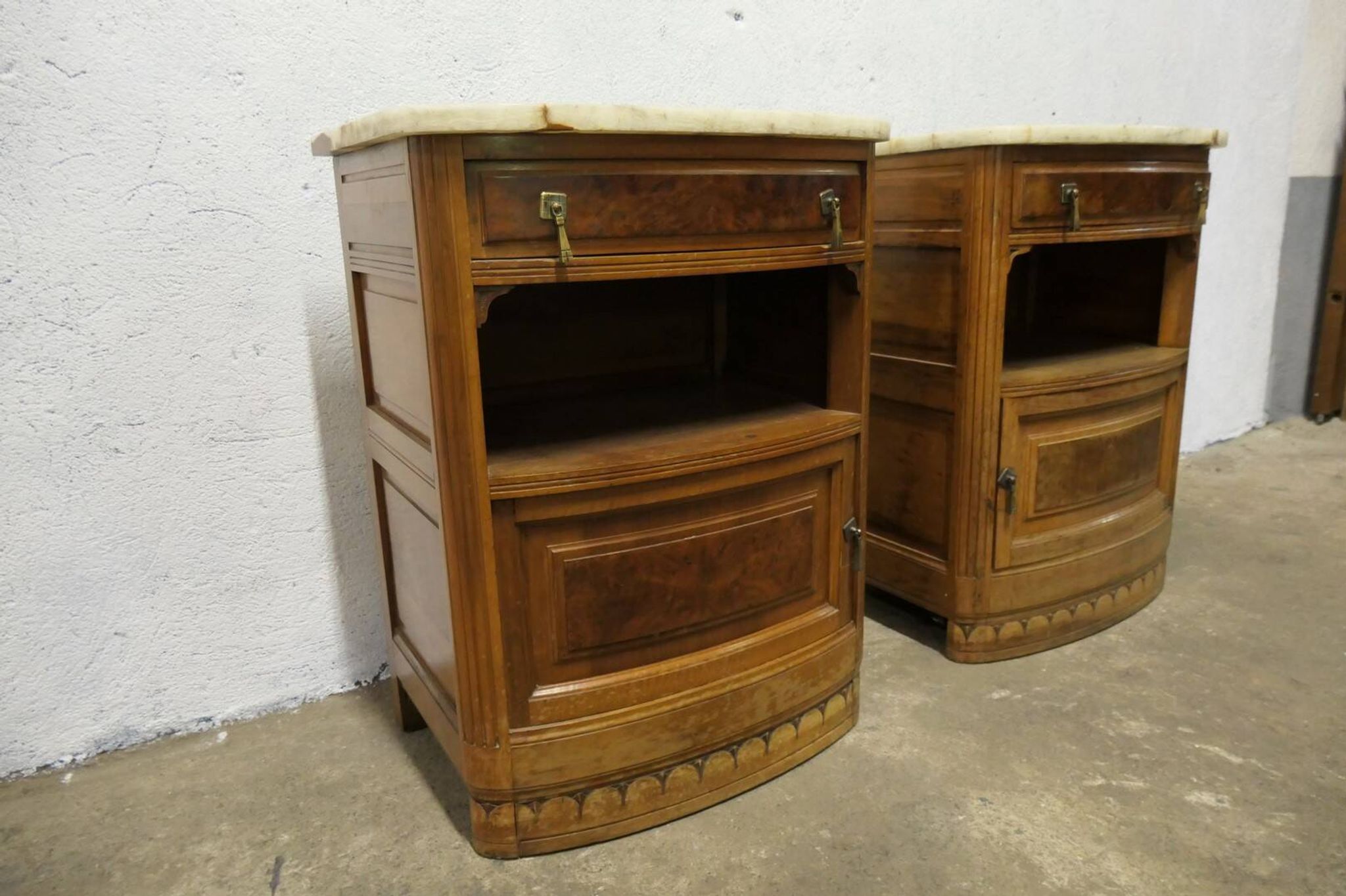 Art Deco bedside tables