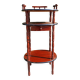 Small pedestal table or side table or telephone table