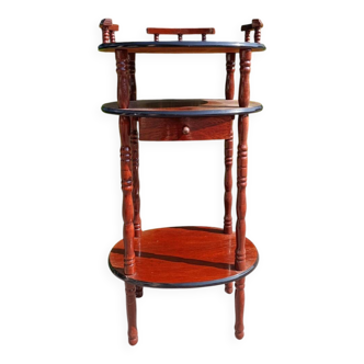Small pedestal table or side table or telephone table