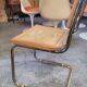Chaise  de Marcel Breuer en cannage modèle B32