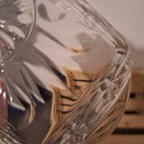 Glass butter dish France