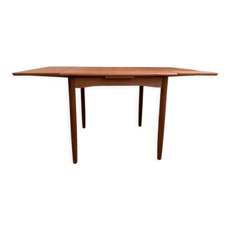 Extendable teak dining table, Denmark, 1960