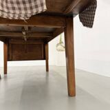 Cherry farmhouse table with 260cm extensions