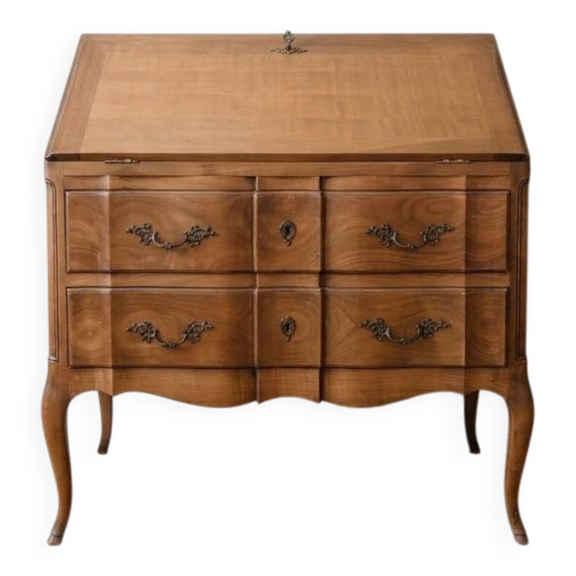 Bureau secrétaire style Louis XV en bois