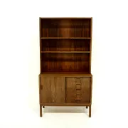 Bibliothèque scandinave en palissandre, Suède, 1960