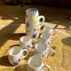 Ceramic juice set by Hans Wagner (HWL) 1960/70