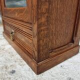 Antique medicine cabinet hanging cabinet Art Deco oak