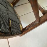 Rustic low chair, child