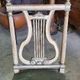 Pair of Louis XVI style chairs from the 18th century with lyre back.