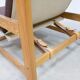 Armchair and footrest Scandinavian