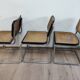 Trio de chaises par marcel breuer modele b 32