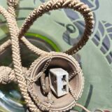 Art Deco ceiling light by A. Delatte in Ouraline