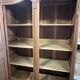 Pair of high-quality solid oak Norman wardrobes, "Cauchoise" model from the 1960s-1970s.