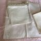 Set of embroidery towels