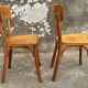 Pair of Baumann bistro chairs