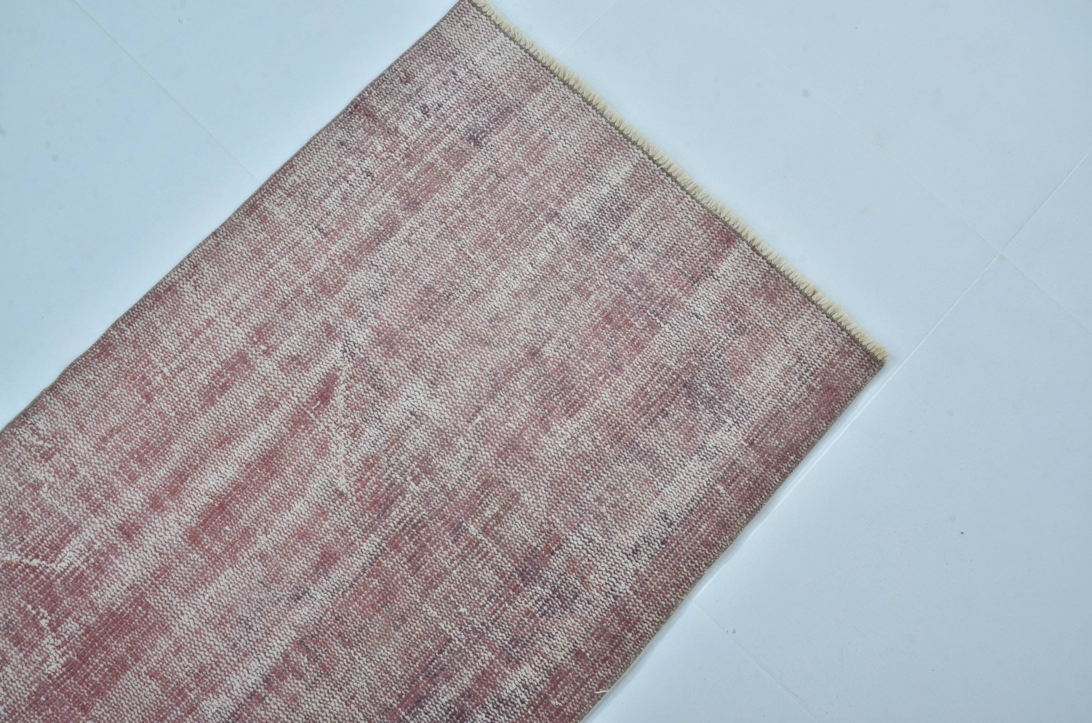 Pink Oushak Turkish Runner sku 3370