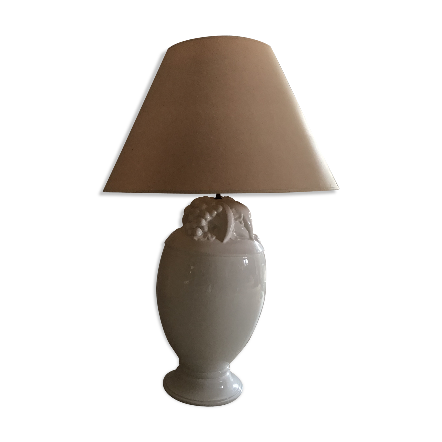 70s ceramic lamp