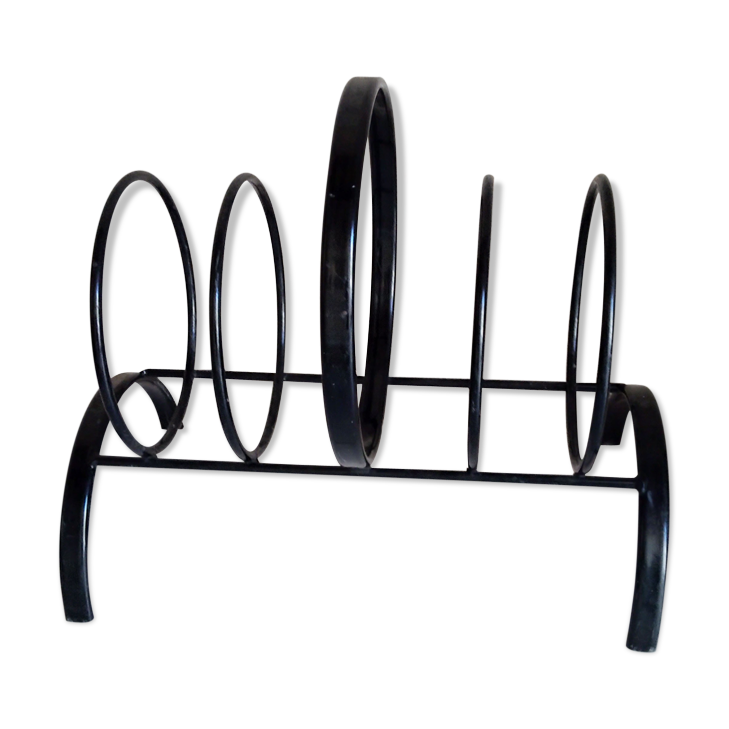 1960 metal magazine rack