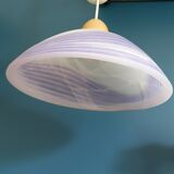 Glass paste pendant lamp