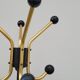 Vintage Parrot Coat Rack with balls 1950s design