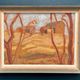 Original Swedish Oil on Panel – "Autumn Landscape" – Signed – Vintage and Framed – 46 × 36 cm (18.1" × 14.2")