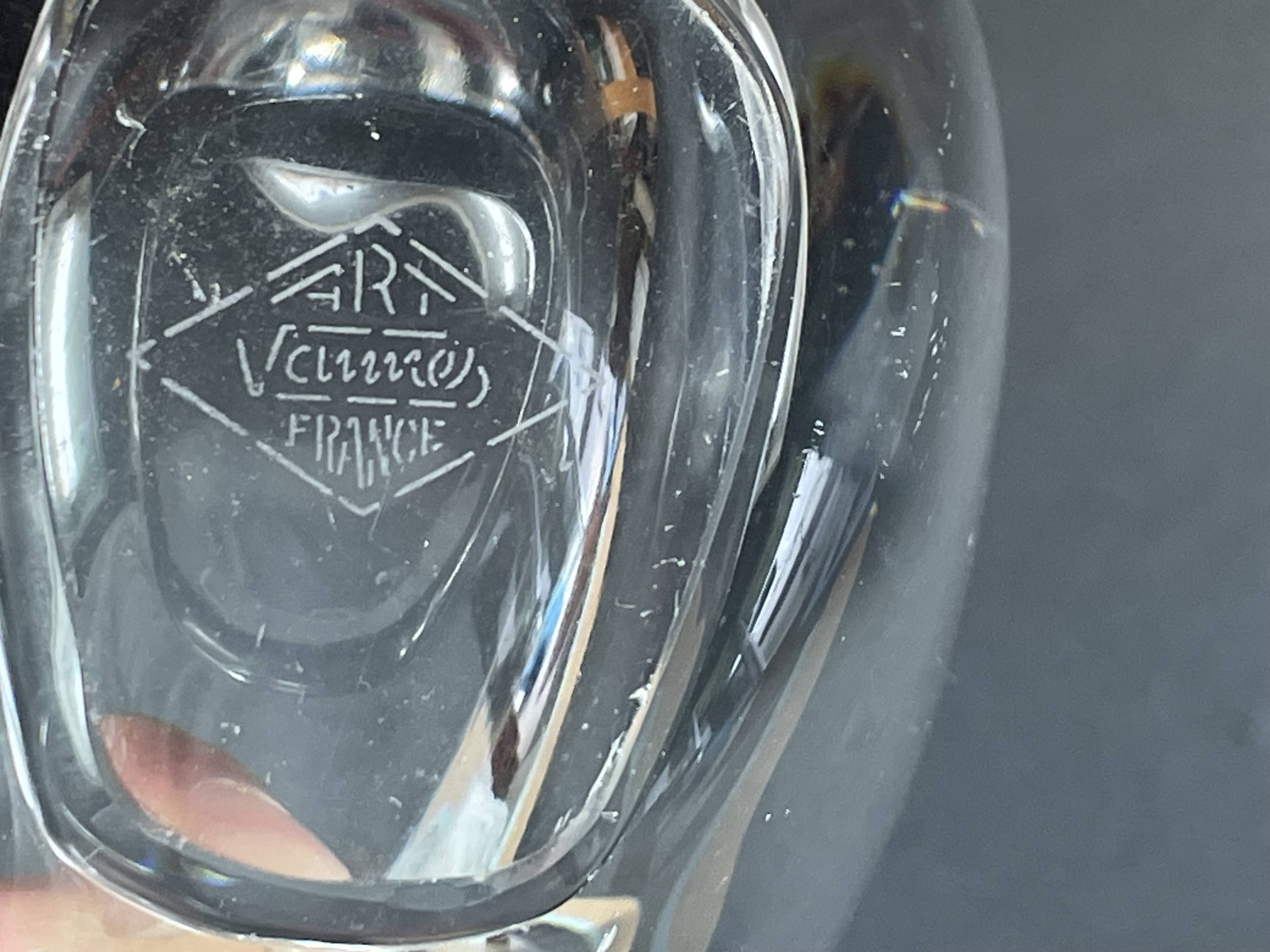 Crystal of Vannes tidy figurine bird