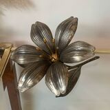 Flower metal ashtray