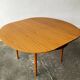 Table à manger extensible moderne du milieu du siècle des années 1960 par Schrieber
