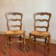 Pair of oak chairs