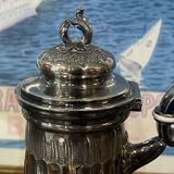 Louis XV style silver-plated metal jug