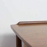 Mid-Century Walnut Desk by Svend Åge Madsen for H.P. Hansen, Denmark, 1960s